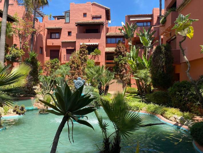 Ferienwohnung für 5 Personen, mit Garten und Kinderpool sowie Sauna in Marbella