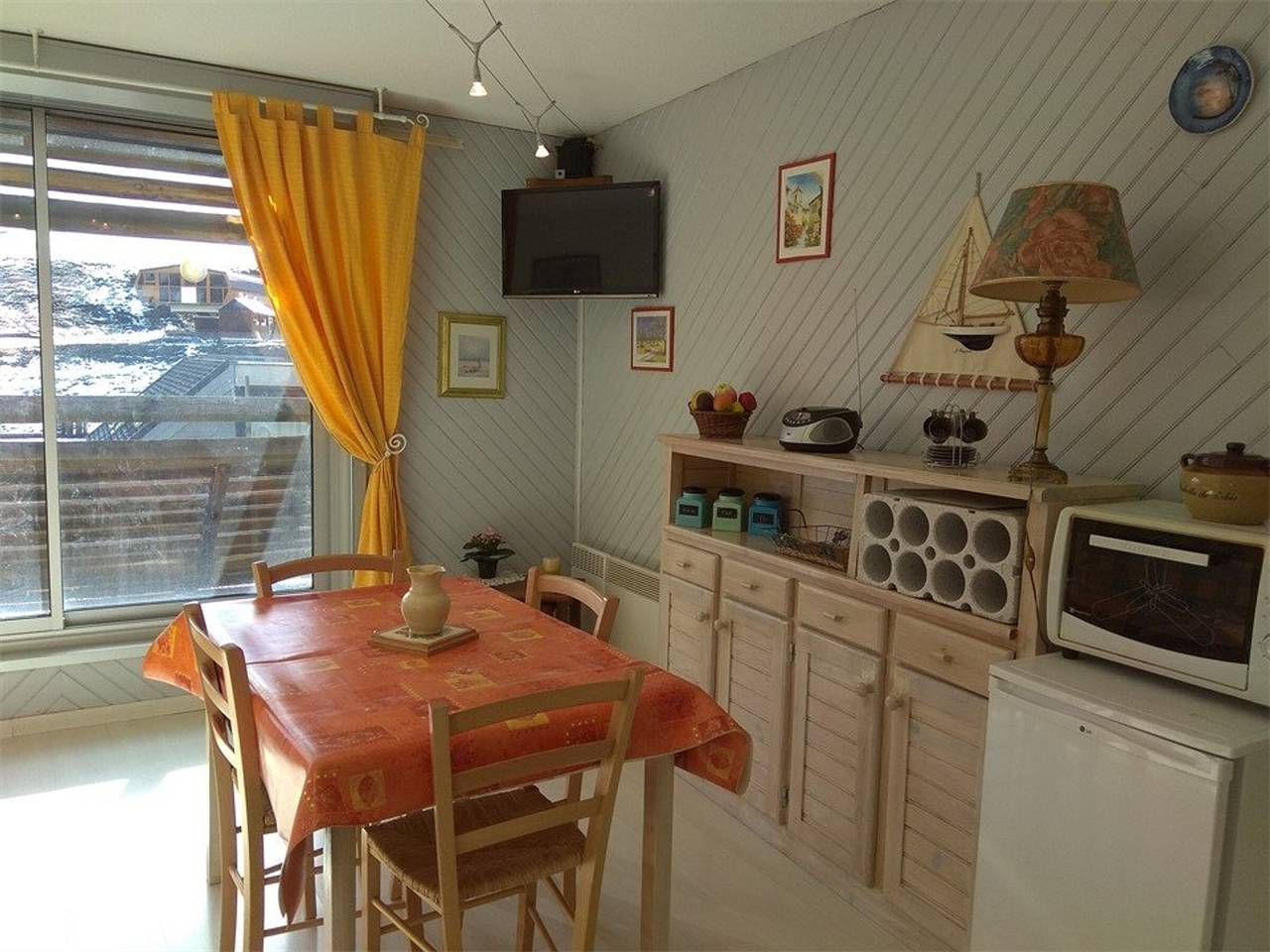 Studio entier, Studio cabine en rez-de-chaussée - 6 pers. in Piau-Engaly, Aragnouet