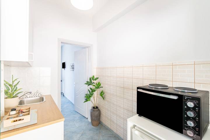 Hotel Apartment "Spyridoula Studio 1" with Sea View, Shared Pool & Wi-Fi in Paleokastritsa, Corfu