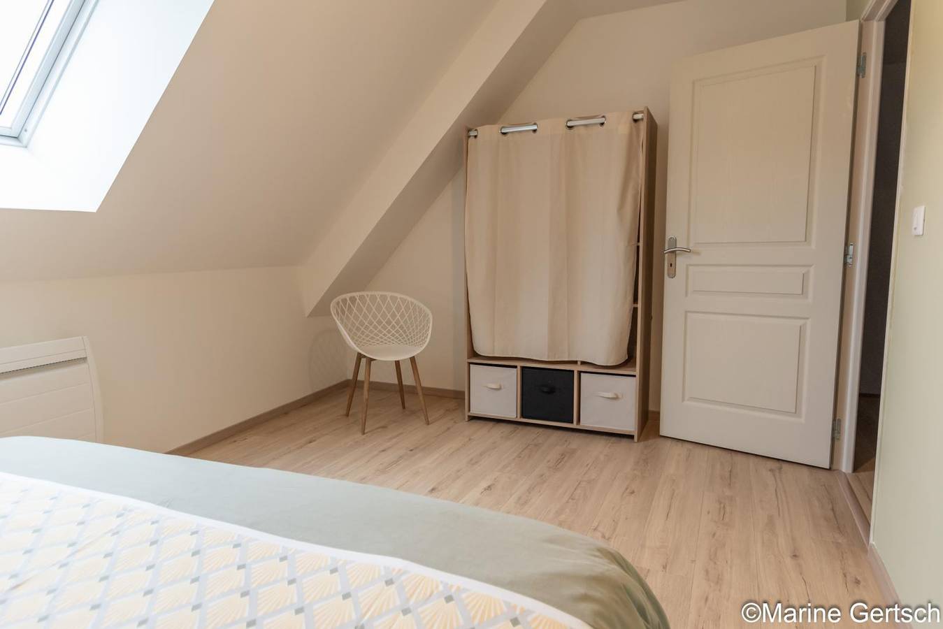 Gîte voor 6 personen met terras in Allemant, Marne