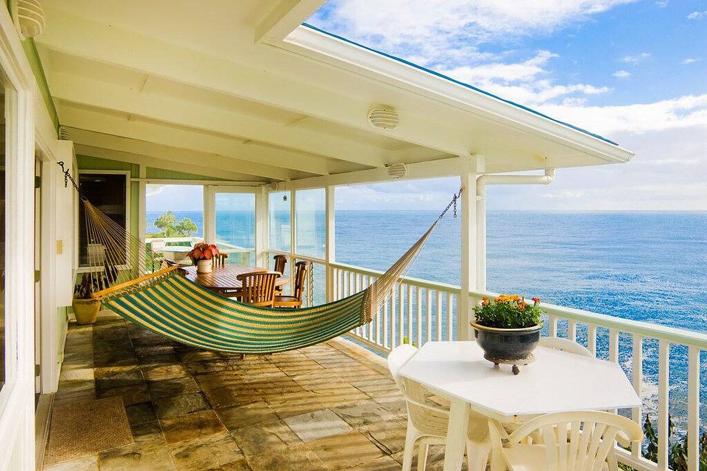 Atemberaubende, majestätische Lage direkt am Meer mit einer unvergleichlichen Aussicht. Hilo 2 Meilen. in Paukaa, Hamakua