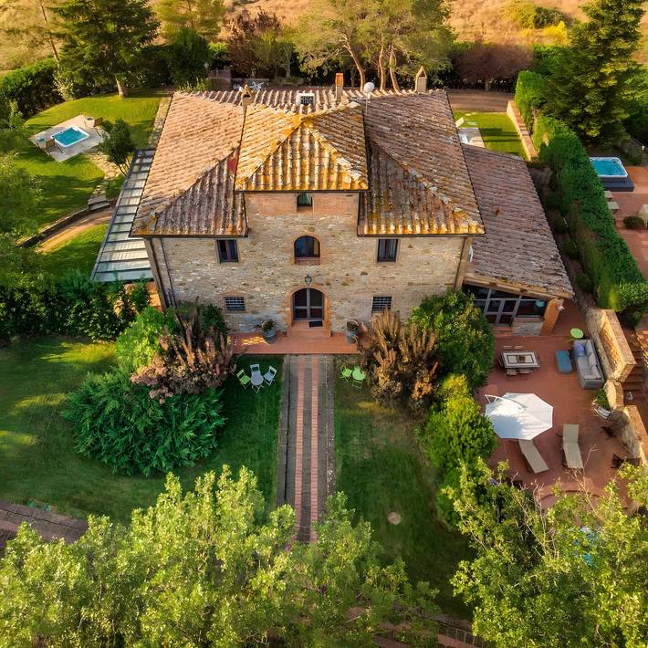 Appartamento Le Fate - Villa Assolata in Bucine (Gemeinde), Chianti
