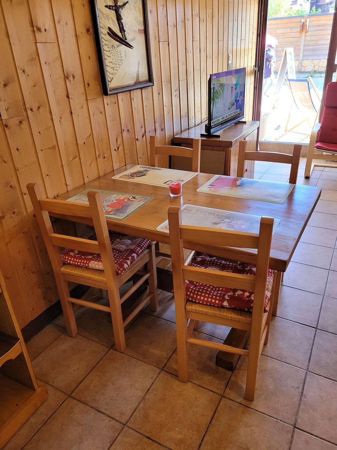 Estudio entero, Résidence la Ménandière - Estudio para 4 personas (004) in Huez, Parque Nacional de los Ecrins