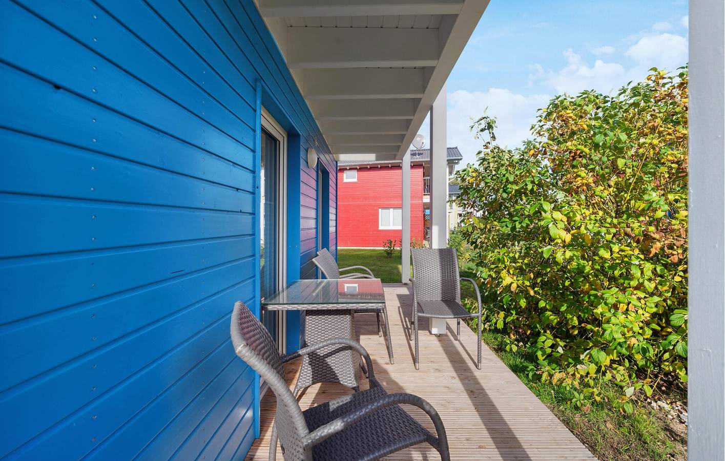 Appartement am Strand mit TV, Parkplatz, Terrasse und Internet in Süssau, Heringsdorf (Oldenburg-Land)