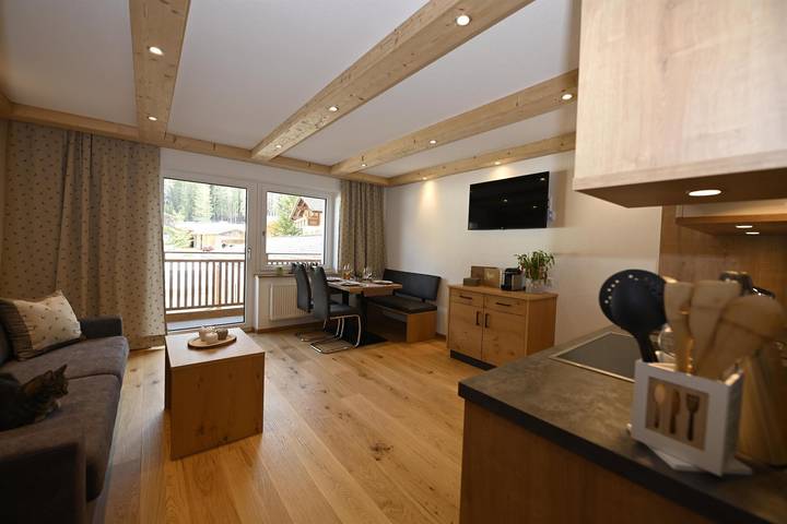 Ganze Ferienwohnung, Appartement/Fewo, Dusche, Wc, Bergseite in Lechtaler Alpen, Holzgau