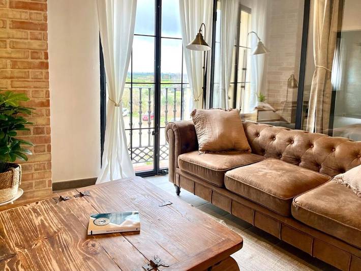 Gîte pour 4 personnes, avec vue et balcon, animaux acceptés à Bétera