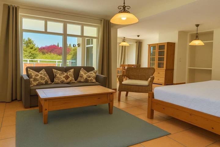 Ferienwohnung für 3 Personen, mit Balkon