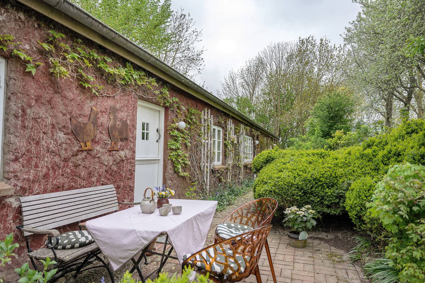 Ferienhaus 'Moseler Pynackerhof' mit privater Terrasse und eigenem Garten in Nordstrand (Gemeinde), Nordstrand