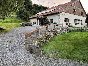 Chalet pour 18 personnes, avec vue et terrasse ainsi que jardin et sauna à Ventron