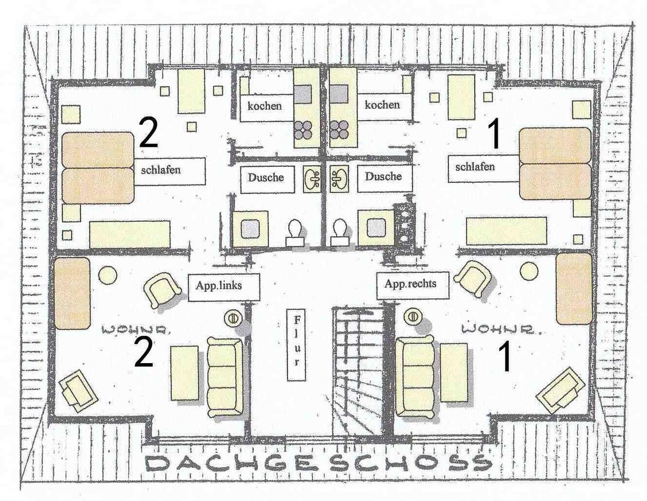 Ganze Ferienwohnung, Ferienwohnungen Inge Clausen in Hörnum, Sylt