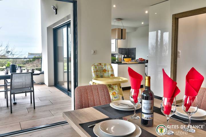 Villa Vue Mer in Lanildut, Región de Brest