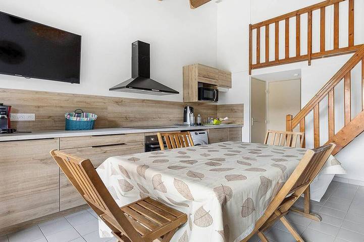Maison de vacances pour 6 personnes, avec terrasse dans Plage Rochelongue