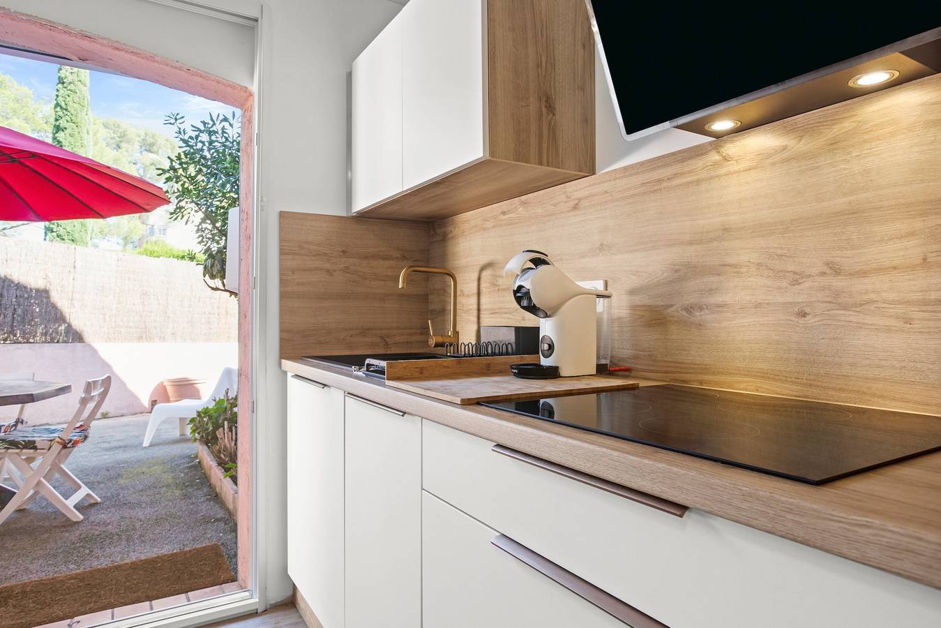 Appartement 'Ptit Coin De Paradis Plage Peguiere' met privézwembad, wifi en airconditioning, foto 14