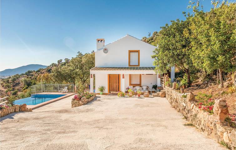 Casa de vacaciones para 6 personas, con Terraza además de Jardín y Piscina en Sierra de Cádiz - 3