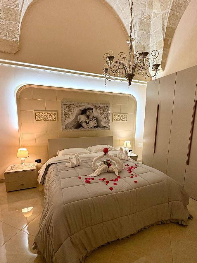 Appartamento per 4 persone, con Balcone e Terrazza nonché Giardino e Panorama a San Pancrazio Salentino