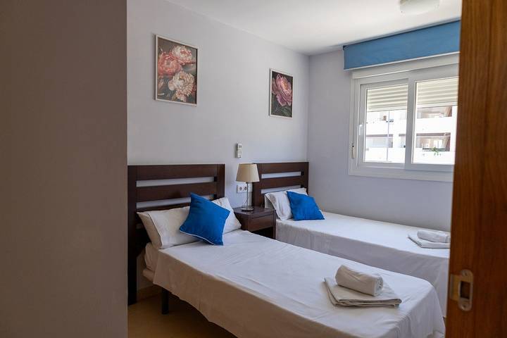 Apartamento vacacional entero, Apartamento de vacaciones para 4 personas con jardín in Condado de Alhama, Alhama de Murcia