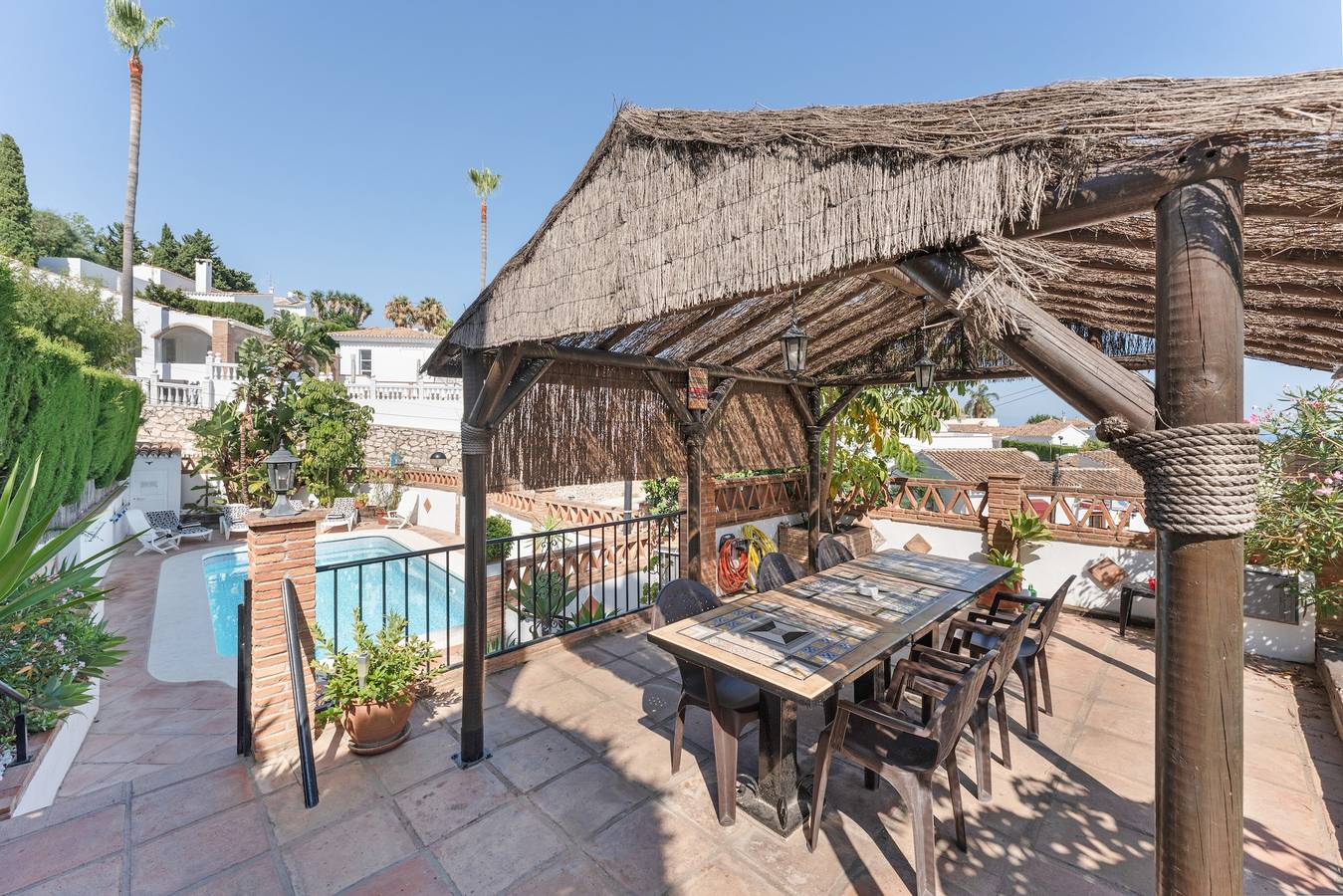 Villa for 6 personer med hage in La Capellania, Benalmádena