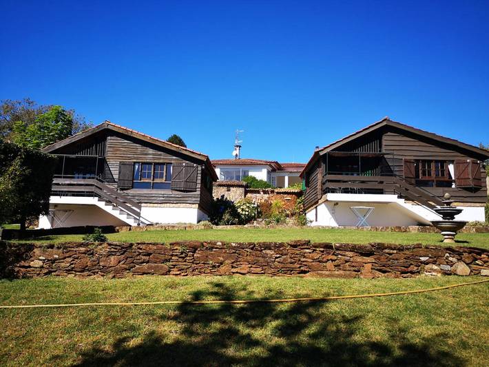 Casa rural para 12 personas, con balcón además de jardín y vistas al lago, Se admiten mascotas en Baixo Miño - 4