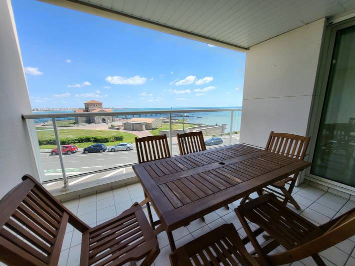 Location de vacances pour 4 personnes, avec terrasse aux Les Sables-d'Olonne