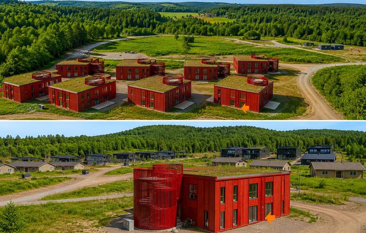 Ferienhaus für 8 Personen, mit Garten und Terrasse sowie Sauna - 1