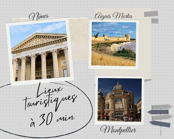 Location de vacances pour 6 personnes, avec terrasse à Boisseron - 4