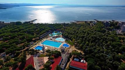 Camping für 4 Personen, mit Pool und Terrasse in Friaul-Julisch Venetien