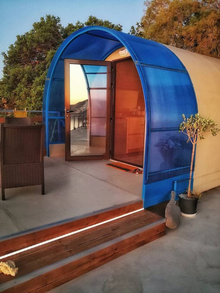 Blockhütte für 2 Personen mit Garten in Iraklio-Heraklion und Umgebung