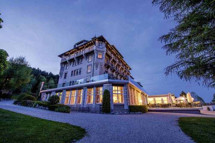 Hôtel pour 2 personnes, avec Balcon et Terrasse ainsi que Jardin et Sauna