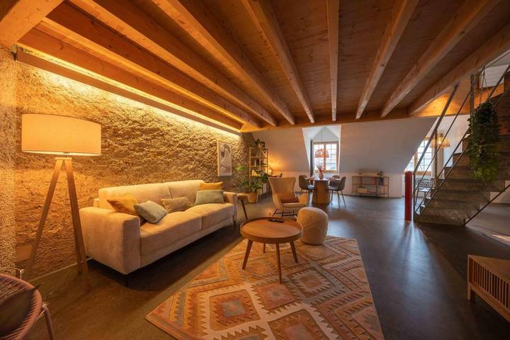 Gîte pour 8 personnes, avec vue et vue sur le lac à Morat