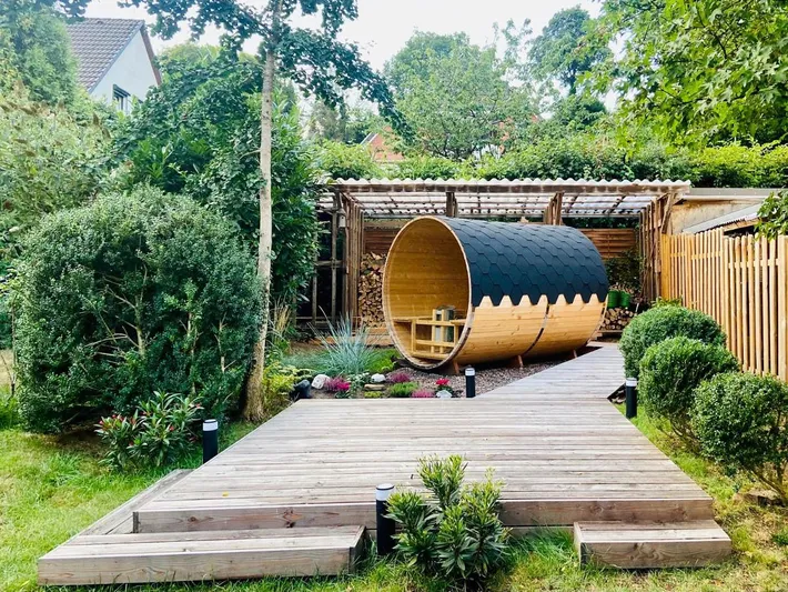 Apartamento de férias para 3 pessoas, com terraço e sauna e ainda jardim - 1