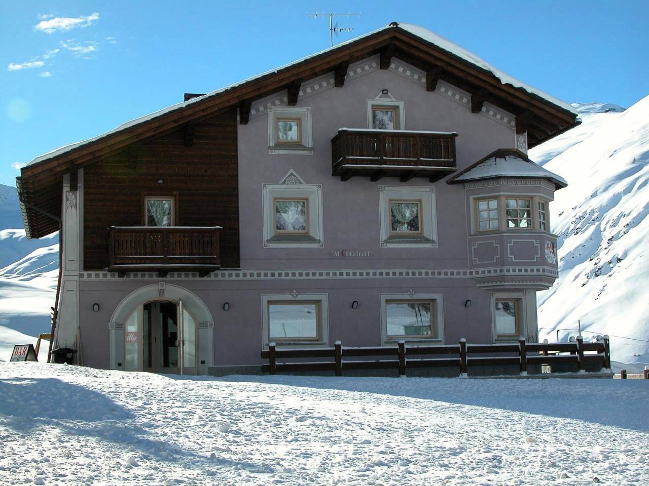 Al Chestelet in Livigno, Parco Nazionale dello Stelvio