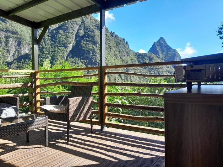Cottage pour 4 personnes, avec terrasse et vue