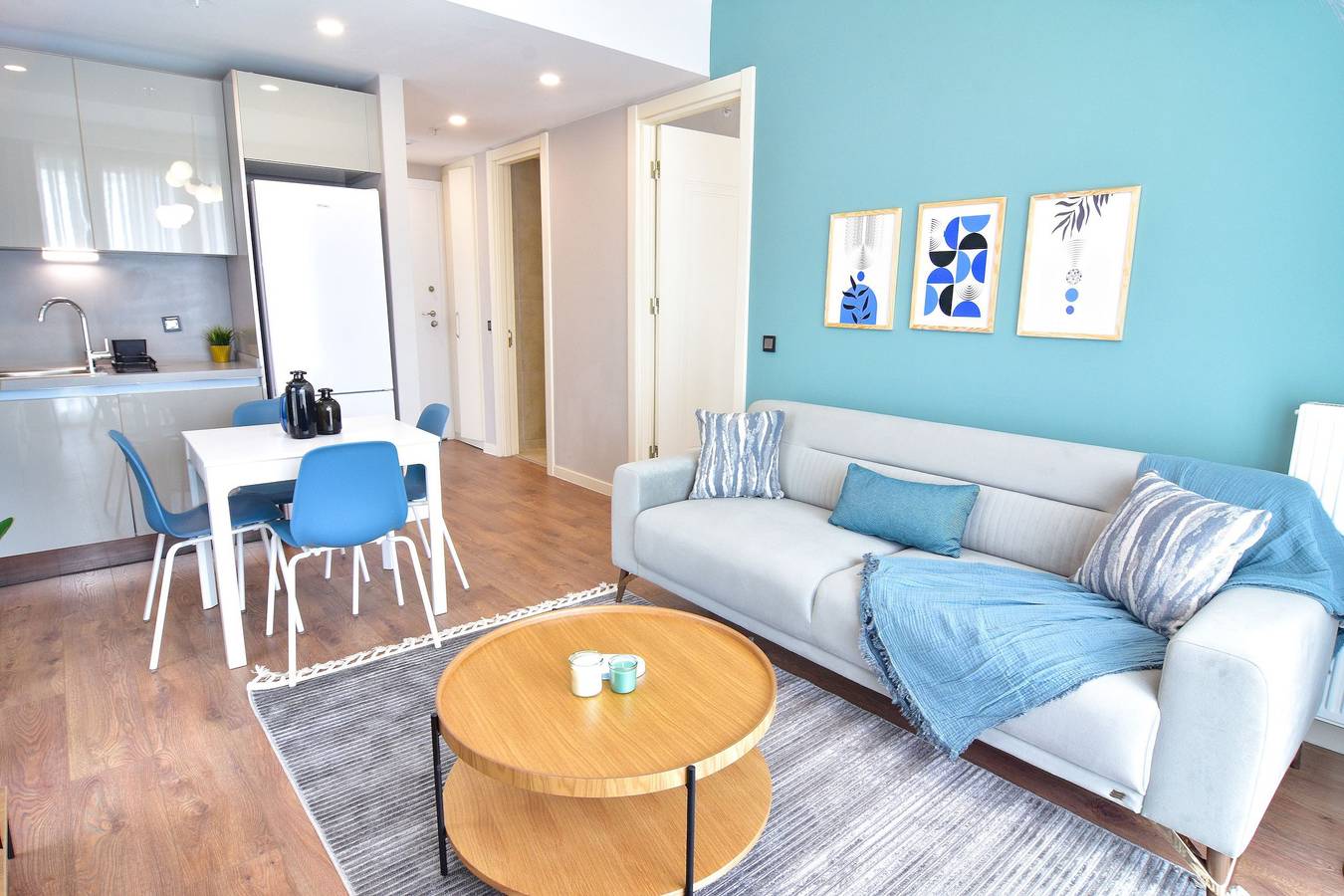 Entire apartment, 13th floor Brand new cozy 2Br Apt with Balcony in Istanbul, Marmara region