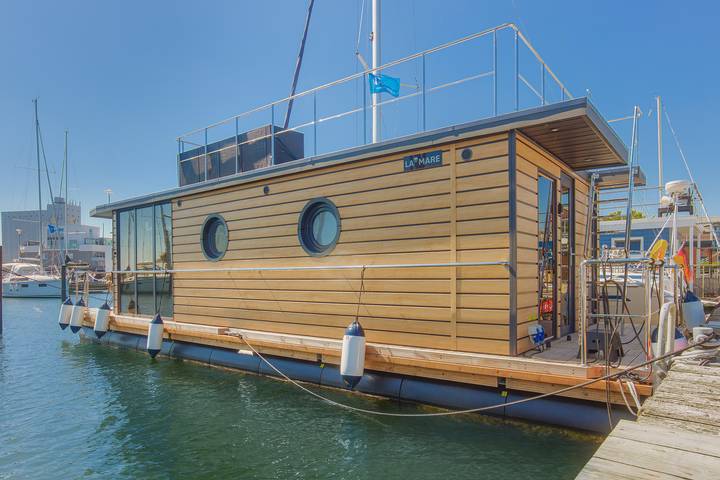 Hausboot für 4 Personen, mit Terrasse und Sauna sowie Ausblick in Heiligenhafen - 4