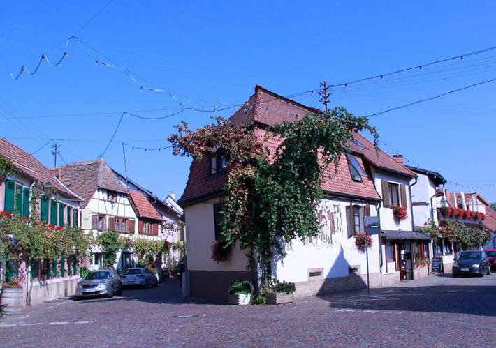 Ferienwohnung für 4 Personen, mit Ausblick in Hambach (Neustadt)