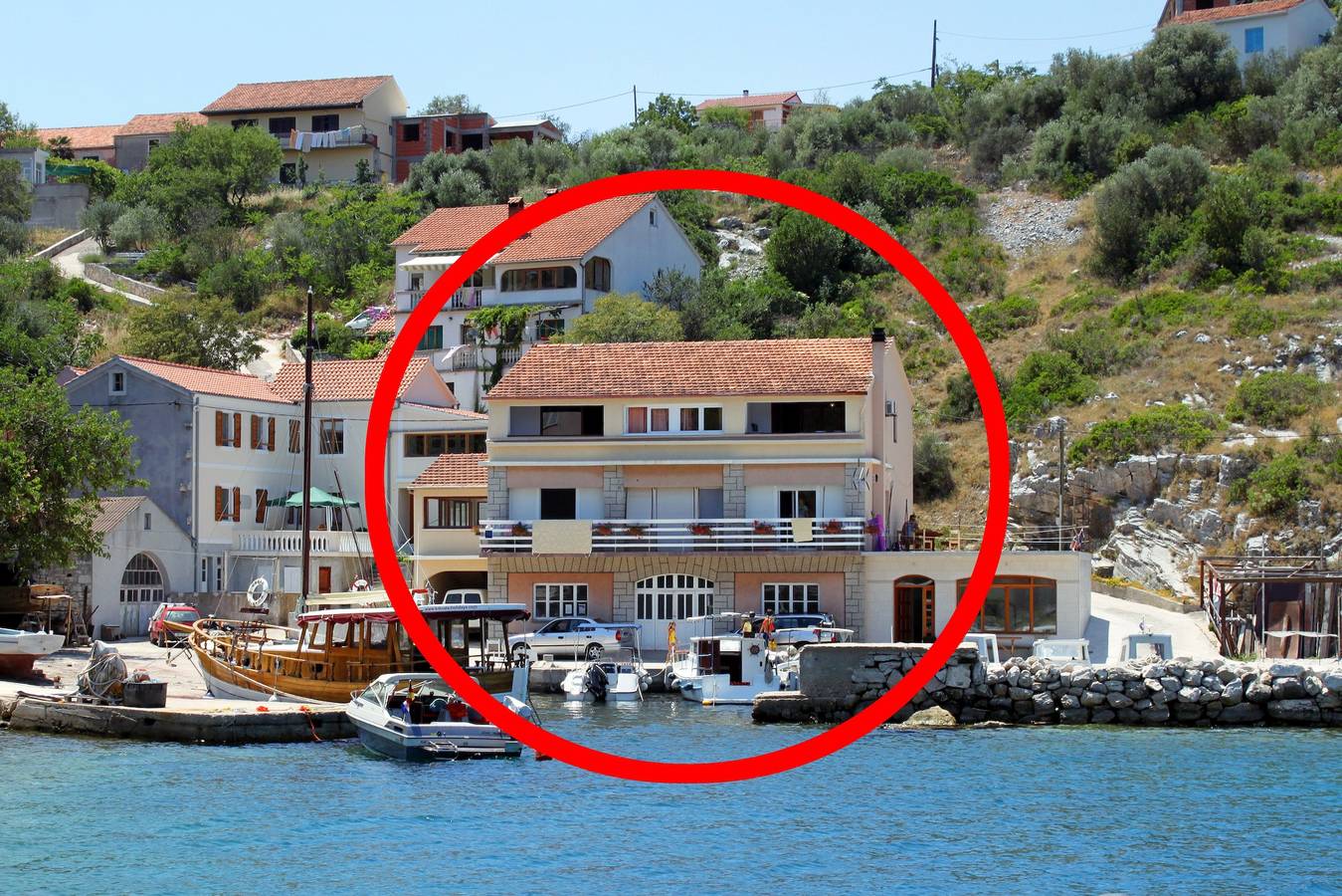 Ganze Wohnung, 2-Zimmer-Ferienwohnung am Strand Sali, Dugi otok A-880-b in Sali, Dugi Otok