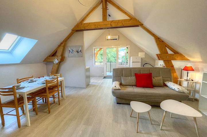 Gîte pour 2 personnes, avec Terrasse
