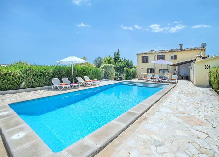 Finca für 8 Personen, mit Garten in Campanet - 4