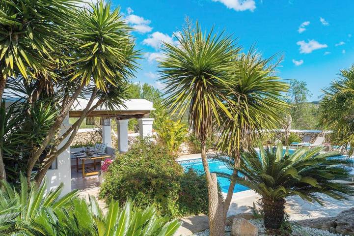 Casa rural para 10 personas, con jardín además de vistas y piscina, Se admiten mascotas en San Rafael de Sa Creu - 3