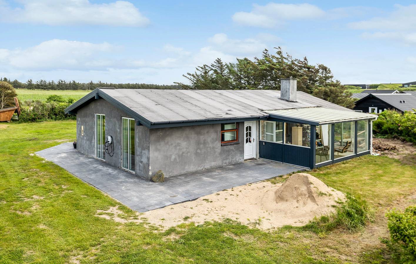 Ferienhaus für 6 Personen mit Terrasse in Nr. Lyngby, Hjørring und Umgebung
