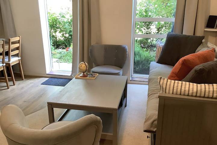 Appartement entier, Cambridge City Centre, central, 5min walk to Jesus Lock, one bedroom garden flat in Cambridge, Cambridgeshire