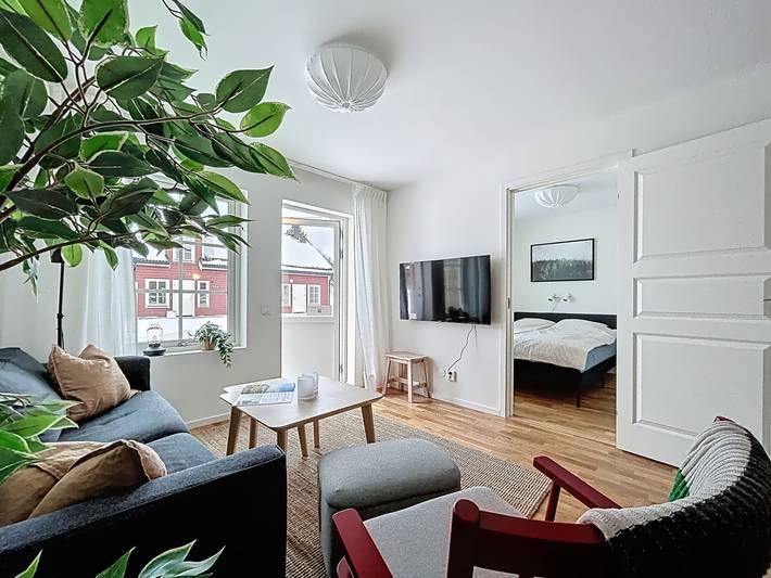 Hel lägenhet, Svanhågna Gård in Lofsdalen, Härjedalen