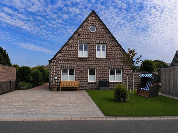 Ferienhaus für 5 Personen, mit Terrasse und Garten sowie Sauna
