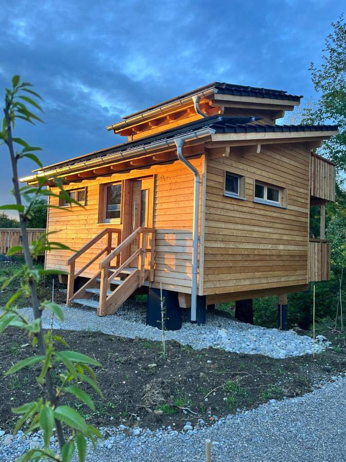 Ferienpark für 5 Personen, mit Ausblick und Sauna sowie Garten, mit Haustier in Oberbayern - 4