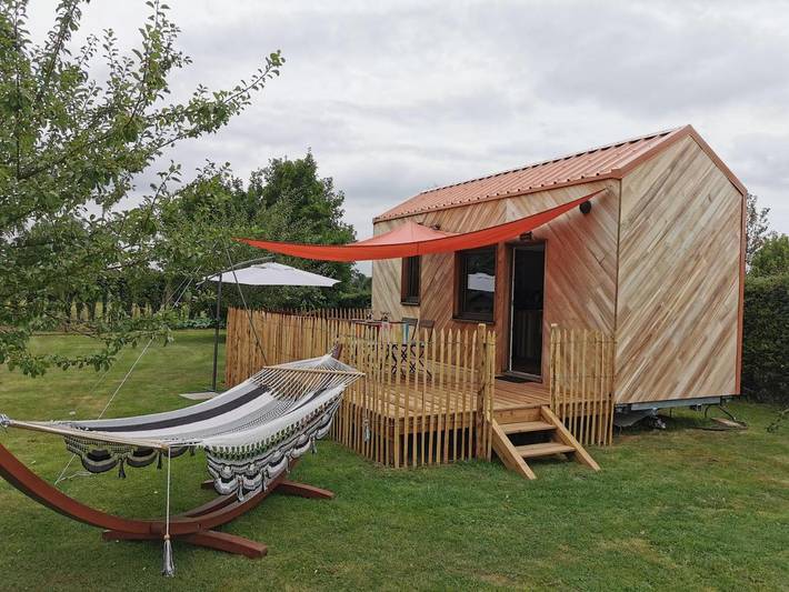 Maison de vacances pour 4 personnes, avec Terrasse ainsi que Jardin et Vue