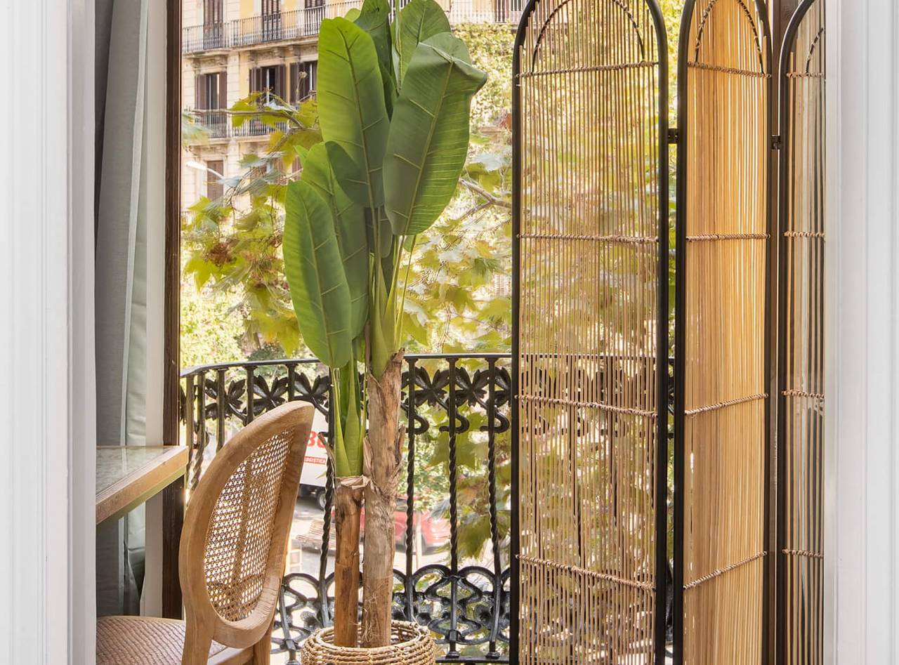 Juliet - Deluxe Double room with balcony in Barcelona Centre, Barcelone