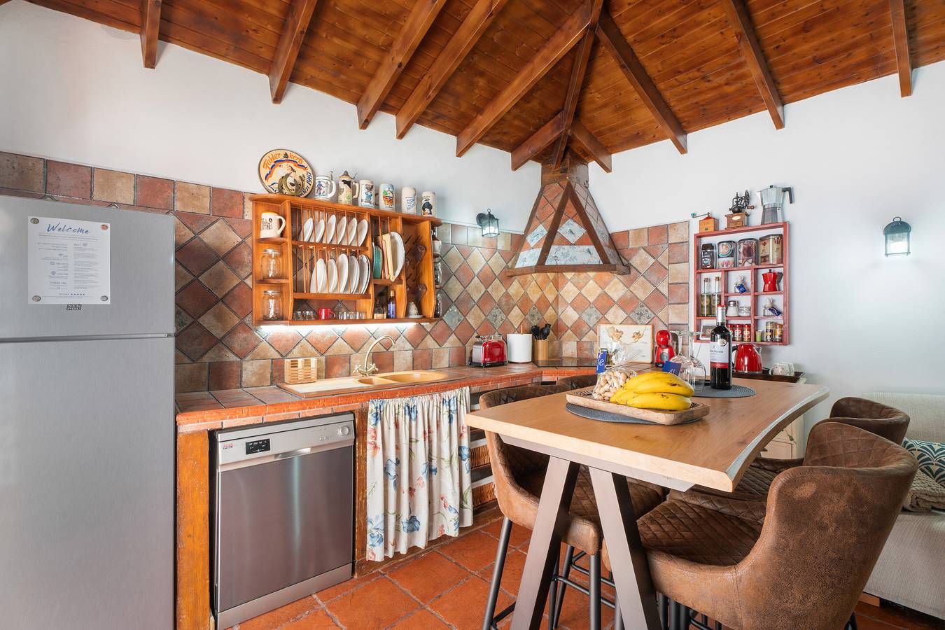 Casa de vacaciones 'La Casita De Conchita' con vistas al mar, Wi-Fi y aire acondicionado in Taucho, Adeje