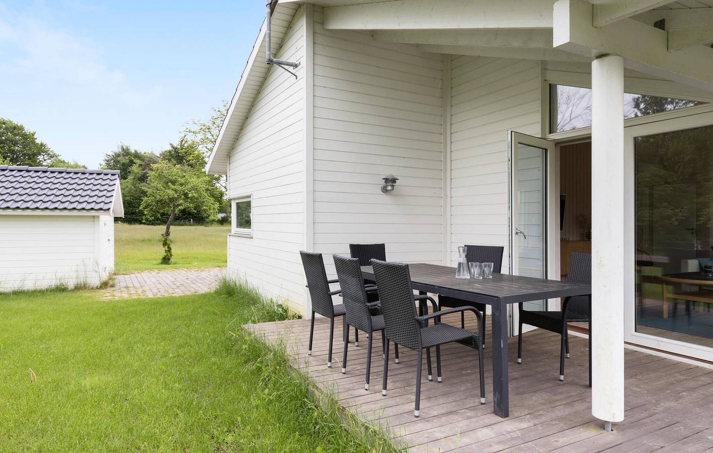 Holiday home for 6 people with terrace in Ølsted, Hovedstaden