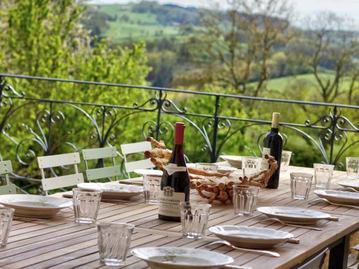 Gîte pour 12 personnes, avec Terrasse et Jardin dans la Loire - 4