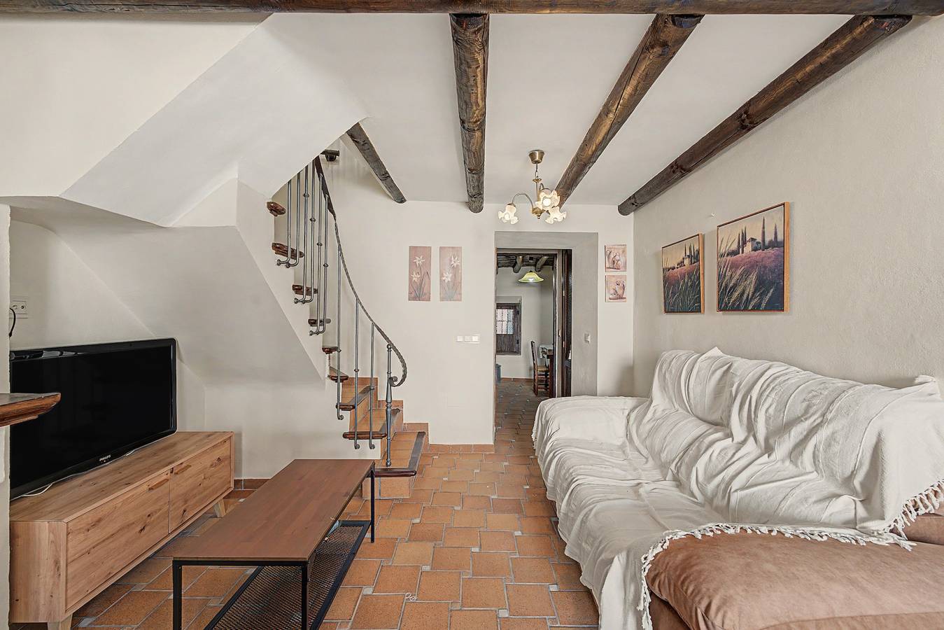 Country House 'Casa La Calza' with Mountain View and Balcony in El Burgo, Sierra de las Nieves